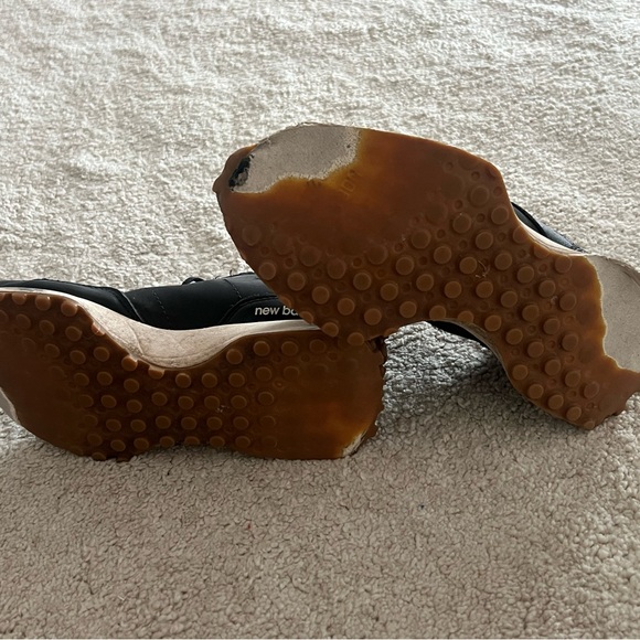 New Balance 327 black leather - Picture 5 of 7